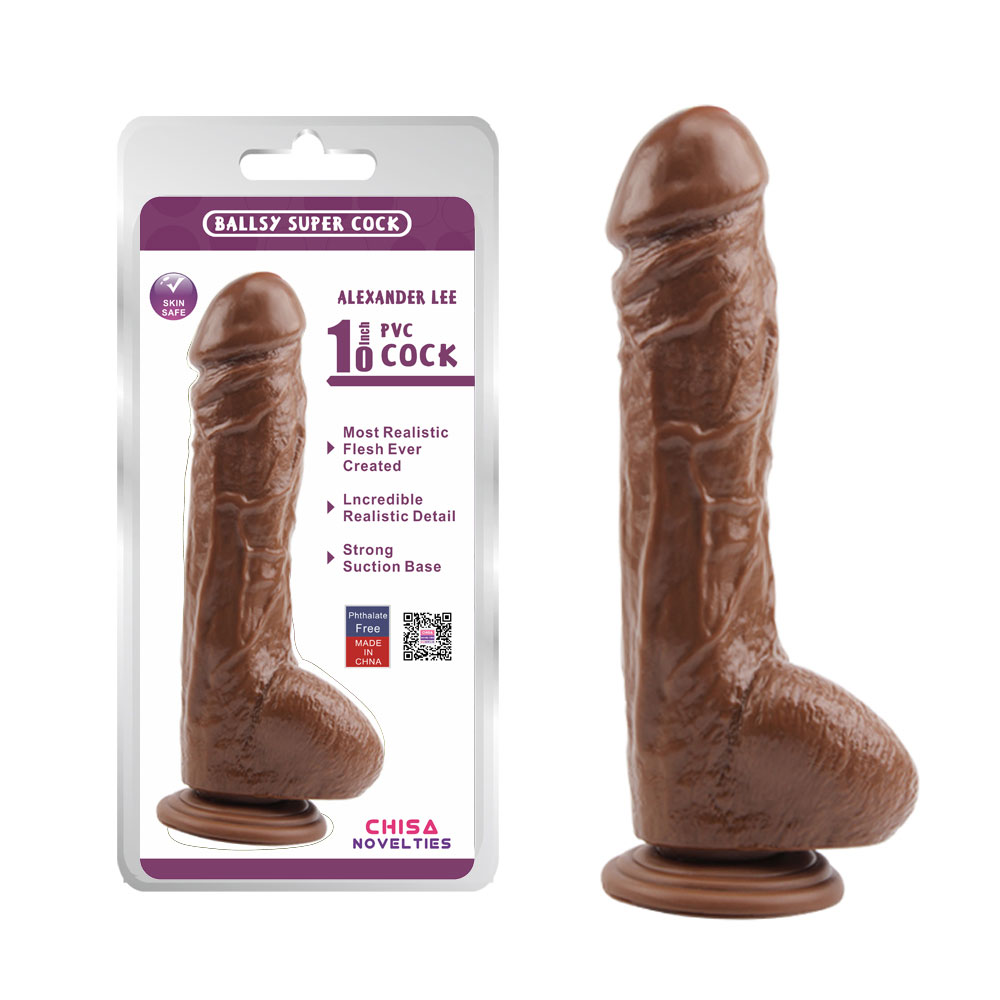 Dildo Alexander Lee 10''-Maro