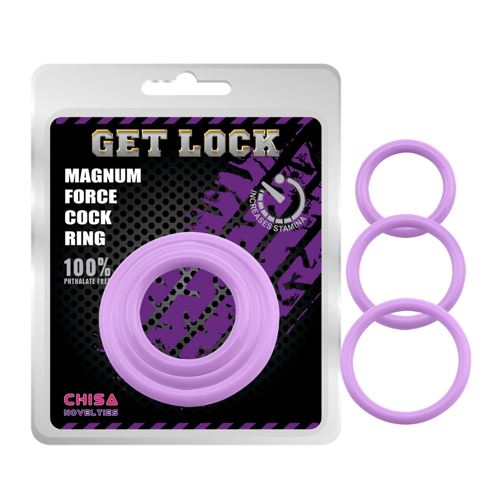 Magnum Force Cock Ring-Violet